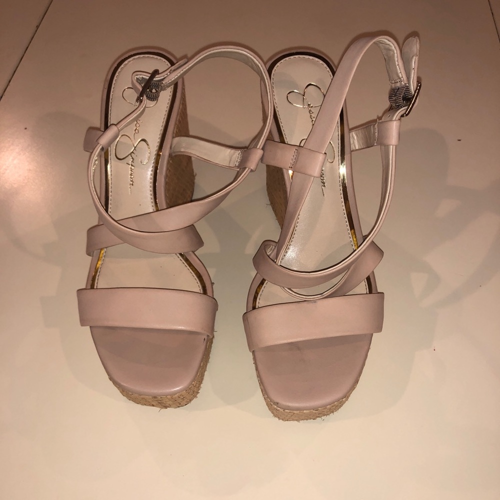 Jessica Simpson wedges - worn once